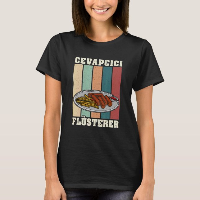 Camiseta Cevapcici Kebab Balkan cuisine 28 (Anverso)