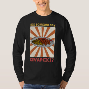 Camiseta Cevapcici Kebab cocina balcánica 46