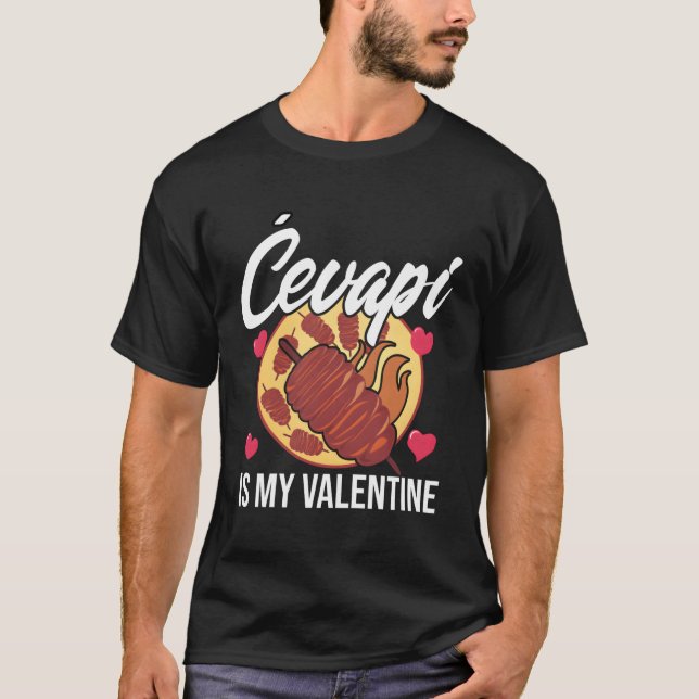 Camiseta Cevapcici Meatball Cevapi Kebab Snbar (Anverso)