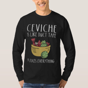 Camiseta Ceviche Fans Ceviche Lover Peruano Seafoo