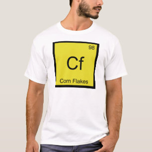 Camiseta Cf - Cereal T De Elemento Químico De Los Llanos D