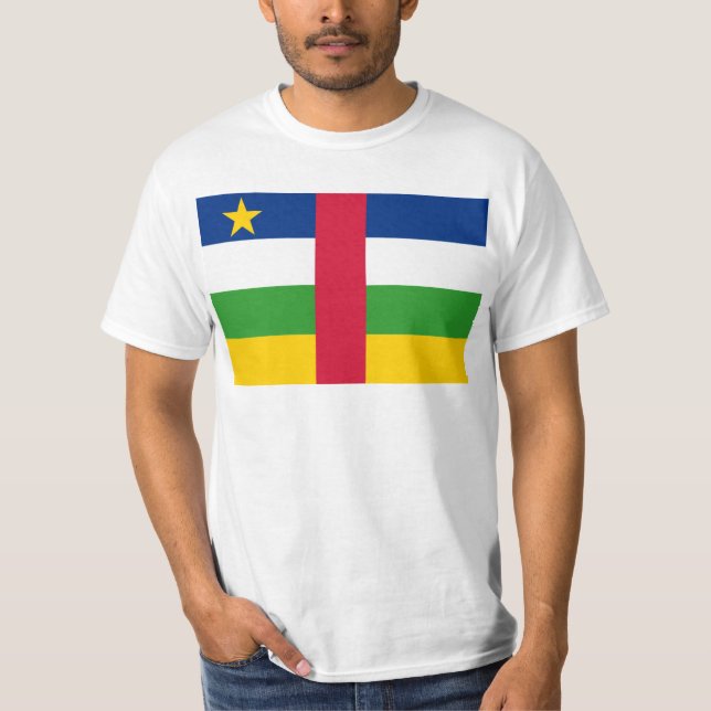 Camiseta CF de la bandera de la República Centroafricana (Anverso)