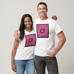 Camiseta Cf - Química de la Carne en Conserva Símbolo de la