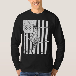 Camiseta Ch 46 Sea Knight Phrog Vintage Flag