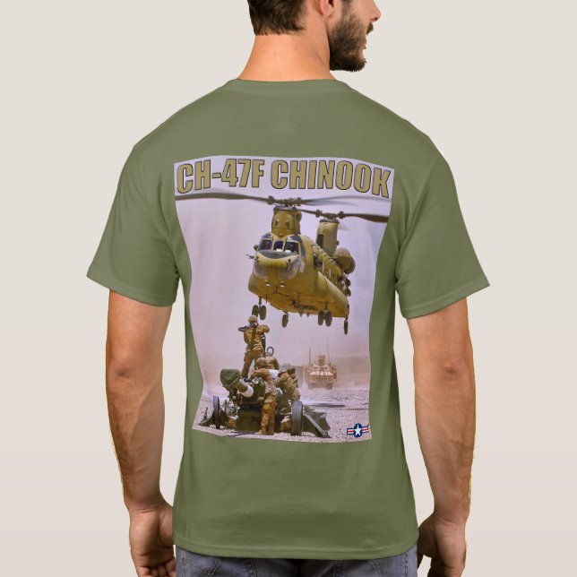 CAMISETA CH-47F CHINOOK (Reverso)