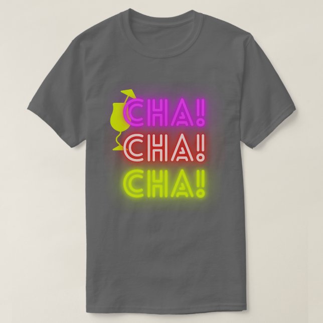 Camiseta cha cha (Diseño del anverso)