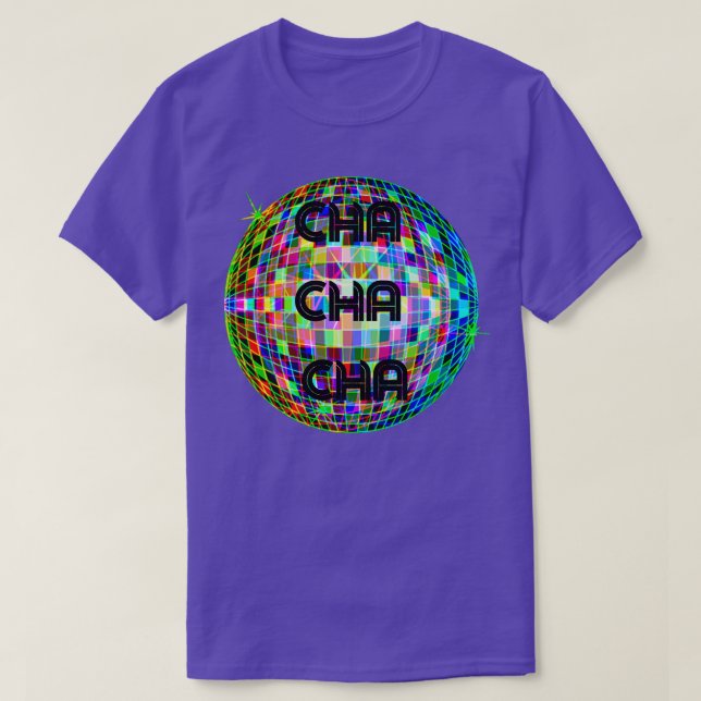 Camiseta cha cha cha cha 1 (Diseño del anverso)