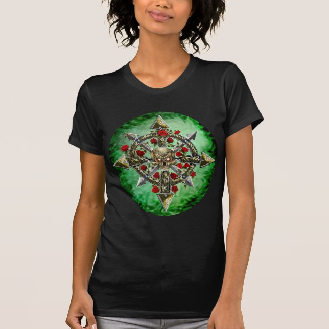 Camiseta Cha-O-Estrella (BG VERDE) (Anverso)