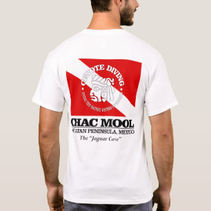 Camiseta Chac Mool (mejores cuevas)