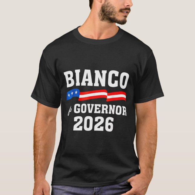 Camiseta Chad Bianco For Governor Of California 2026  (Anverso)