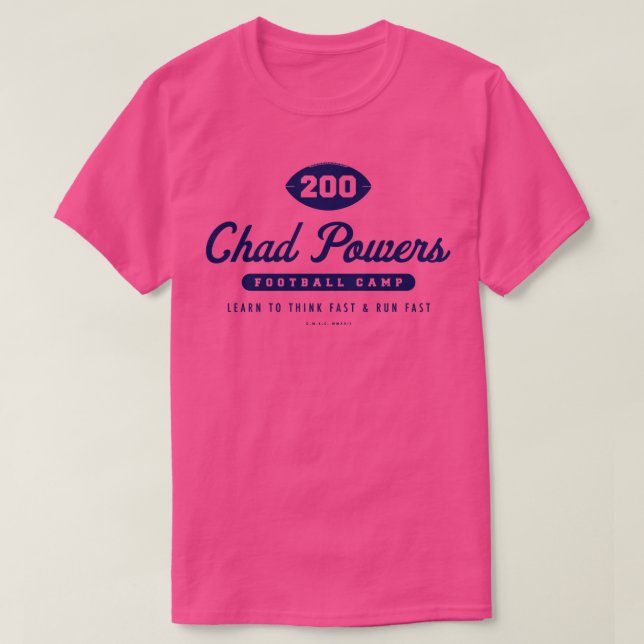 Camiseta Chad Powers Camp Blue (Diseño del anverso)