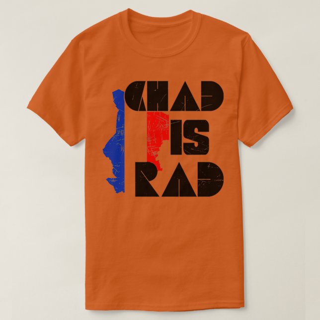Camiseta chad rad (Diseño del anverso)
