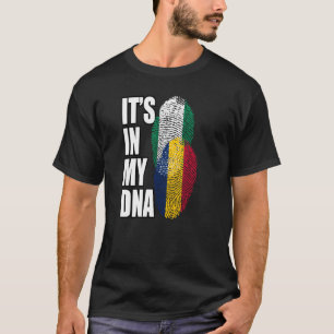 Camiseta Chad Y Nigeria Mezclan Patrimonio De La Bandera De