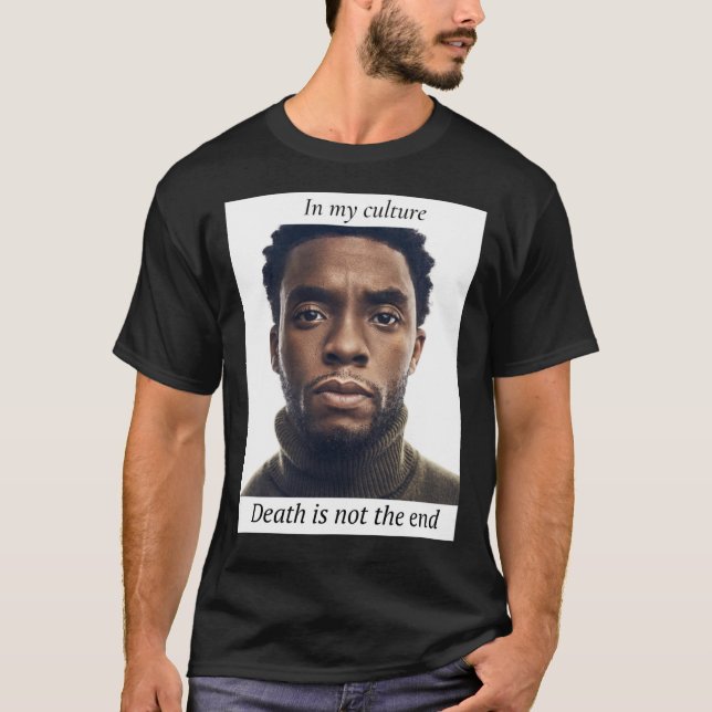 Camiseta Chadwick Boseman (Anverso)