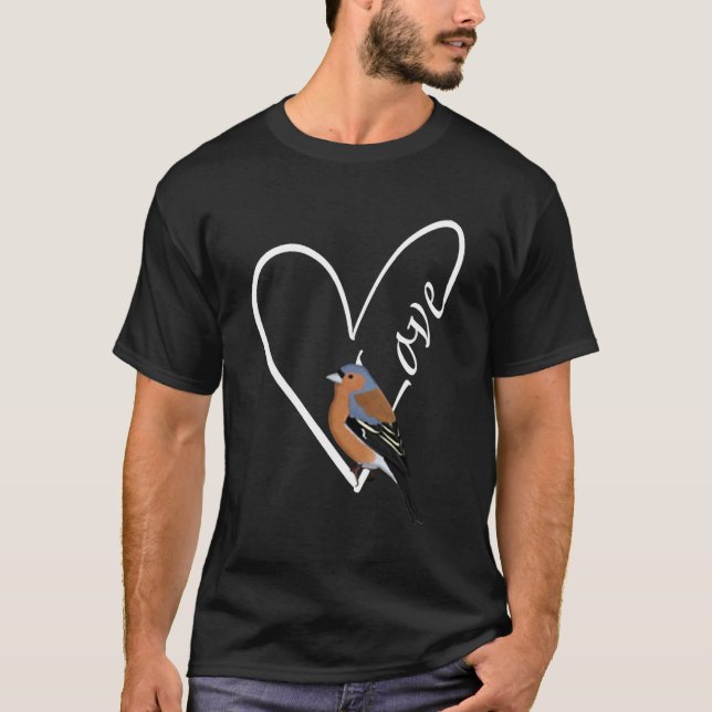 Camiseta Chaffinch Bird Bird Birdwatcher Animal Biologist   (Anverso)