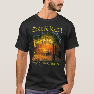 Camiseta Chag Sukkot Día de Acción de Gracias de tabernácul