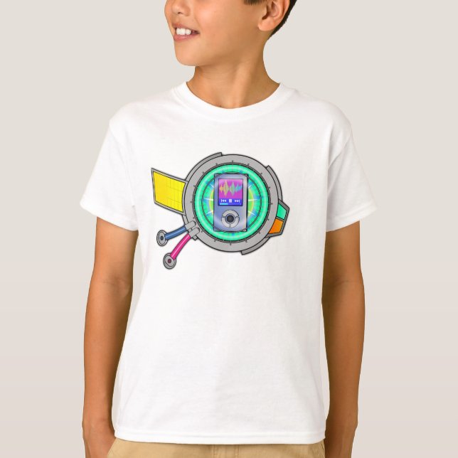 Camiseta Chai Ipod Chest Core (Anverso)