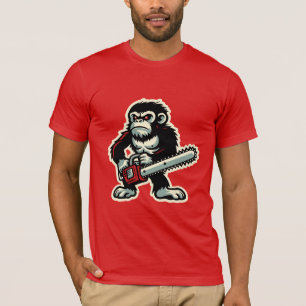 Camiseta Chainsaw Chimp