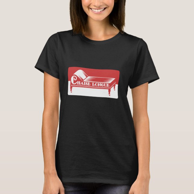 Camiseta Chaise longue retro (Anverso)