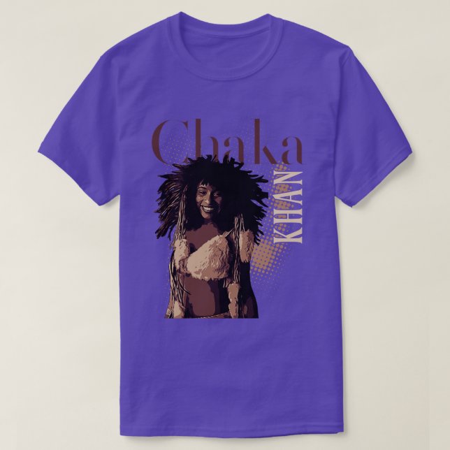 Camiseta Chaka khan 70 (Diseño del anverso)
