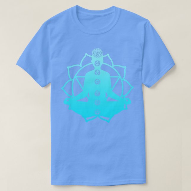 Camiseta Chakra Meditación Espíritu Yoga Om Zen (Diseño del anverso)