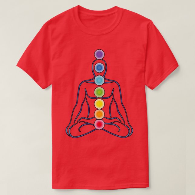 Camiseta Chakra Yoga 2 (Diseño del anverso)