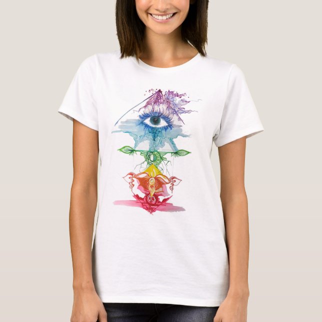 Camiseta Chakras (Anverso)