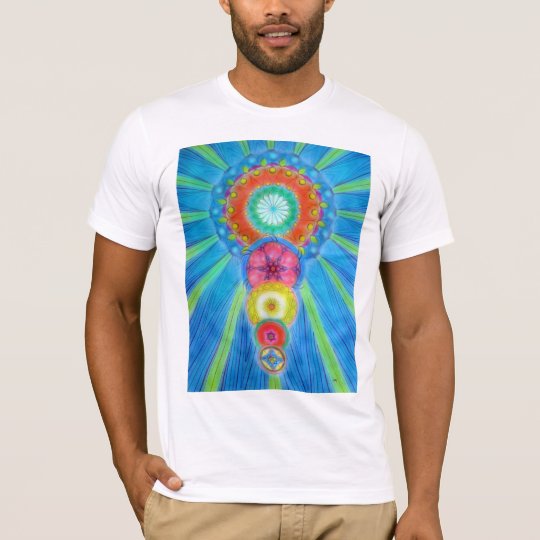 Camiseta Chakras que asciende