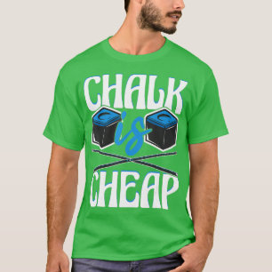 Camiseta Chalk Es CheapFunny 8Ball Pool Billiard Player