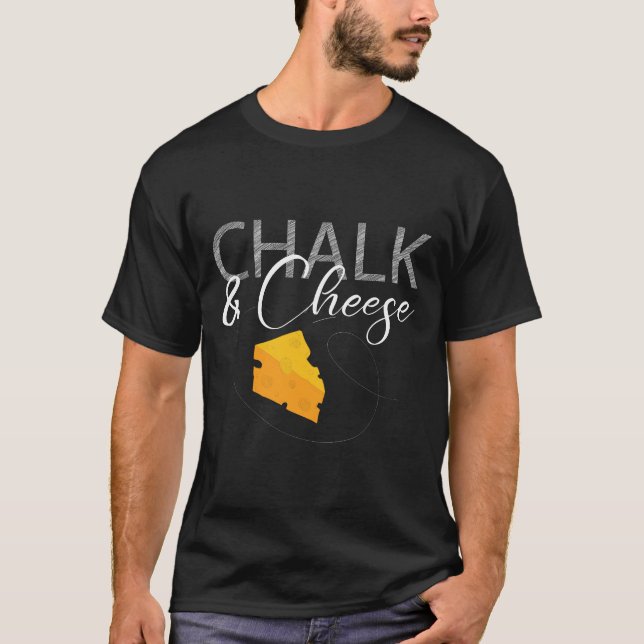 Camiseta Chalk y queso (Anverso)