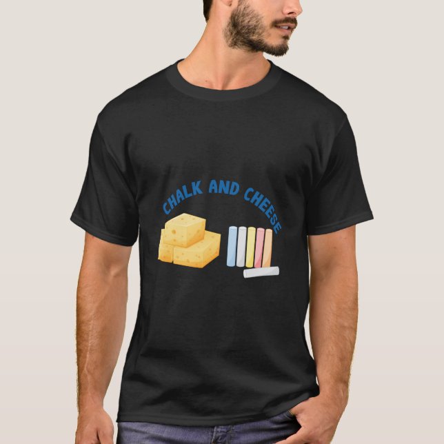 Camiseta Chalk y queso (Anverso)