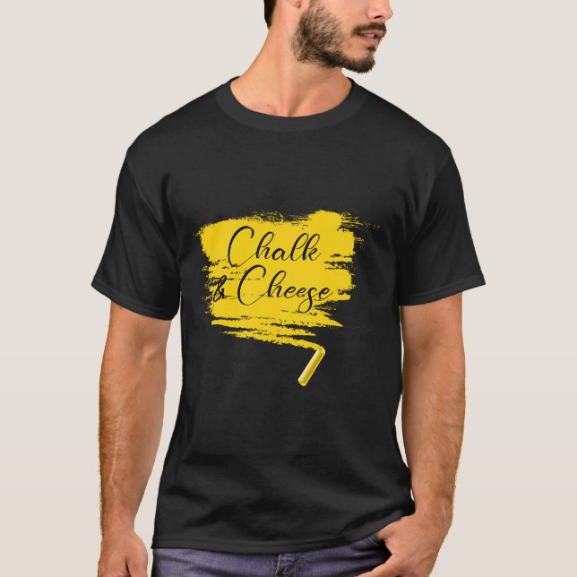 Camiseta Chalk y queso (Anverso)