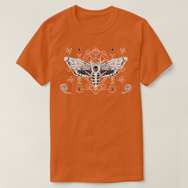 Camiseta Chalkboard Moth (Diseño del anverso)