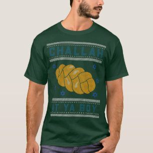 Camiseta Challah At Ya Boy Menorah Star Of David Happy Hanu