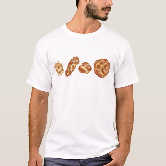Camiseta Challah Bread Loaves T-Shirt (Anverso)