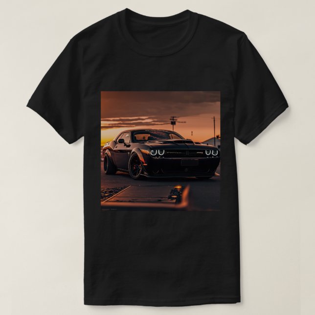 Camiseta Challenger de Dodge (Diseño del anverso)