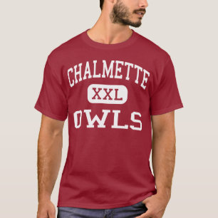 Camiseta Chalmette - búhos - alto - Chalmette Luisiana