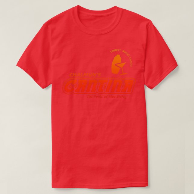 Camiseta Chalmuns Cantina (Diseño del anverso)