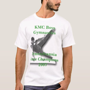 Camiseta Cham del estado de GymnasticsPennsylvannia de los