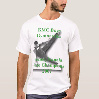 Camiseta Cham del estado de GymnasticsPennsylvannia de los