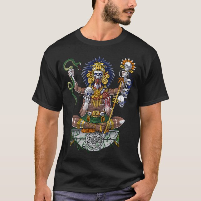 Camiseta Chamán azteca (Anverso)