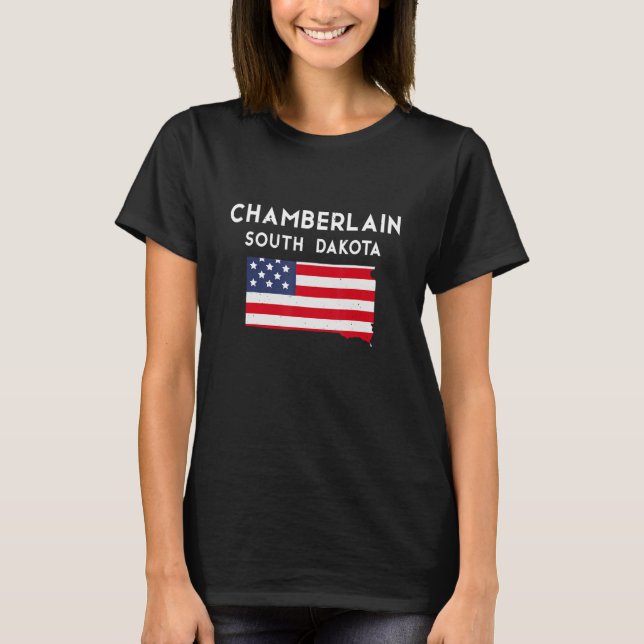 Camiseta Chamberlain South Dakota Estados Unidos de América (Anverso)