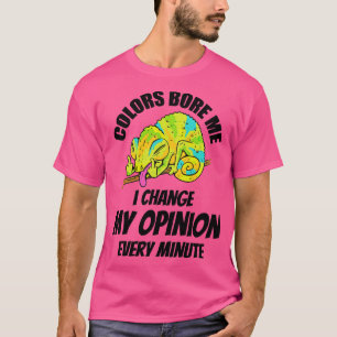 Camiseta Chameleon A Menudo Cambio De Opinión