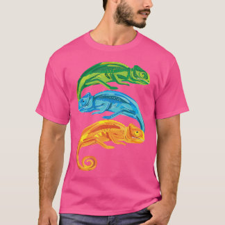 Camiseta Chameleon Animal Lover Funny Mascota Chamele Dueño