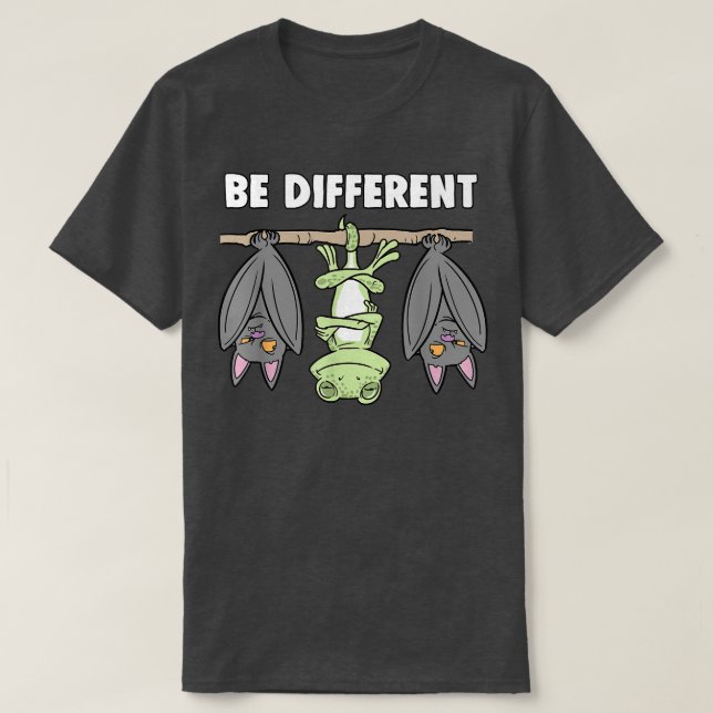 Camiseta Chameleon Bat Fairytale Be Different  (Diseño del anverso)