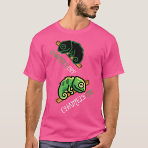 Camiseta Chameleon Chameleoff Lizard Reptiles Gecko Surpris