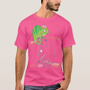 Camiseta Chameleon Chameleon Animal Con Colores Graciosos C