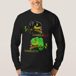 Camiseta Chameleon Chameleon Lizard Chiste Reptiles