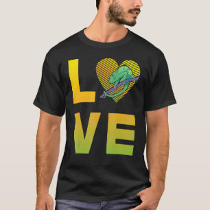 Camiseta Chameleon diciendo 3
