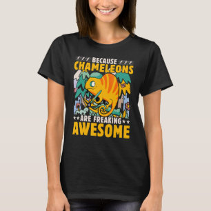 Camiseta Chameleon diciendo 7